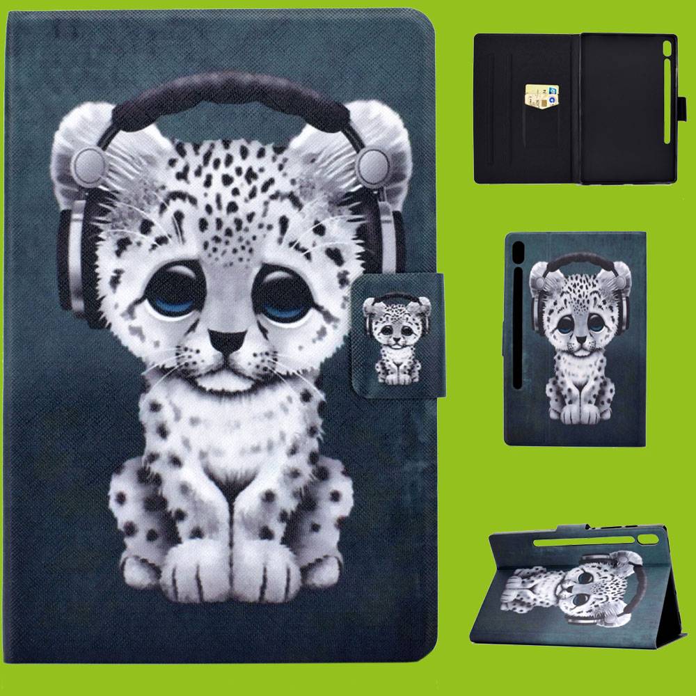 Für Samsung Galaxy Tab A 10.1 2019 T510 T515 Motiv 57 Tasche Kunst Leder Hülle Etuis