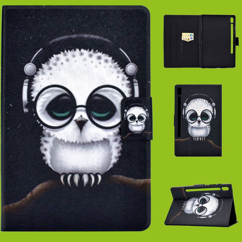Für Samsung Galaxy Tab A 10.1 2019 T510 T515 Motiv 58 Tasche Kunst Leder Hülle Etuis