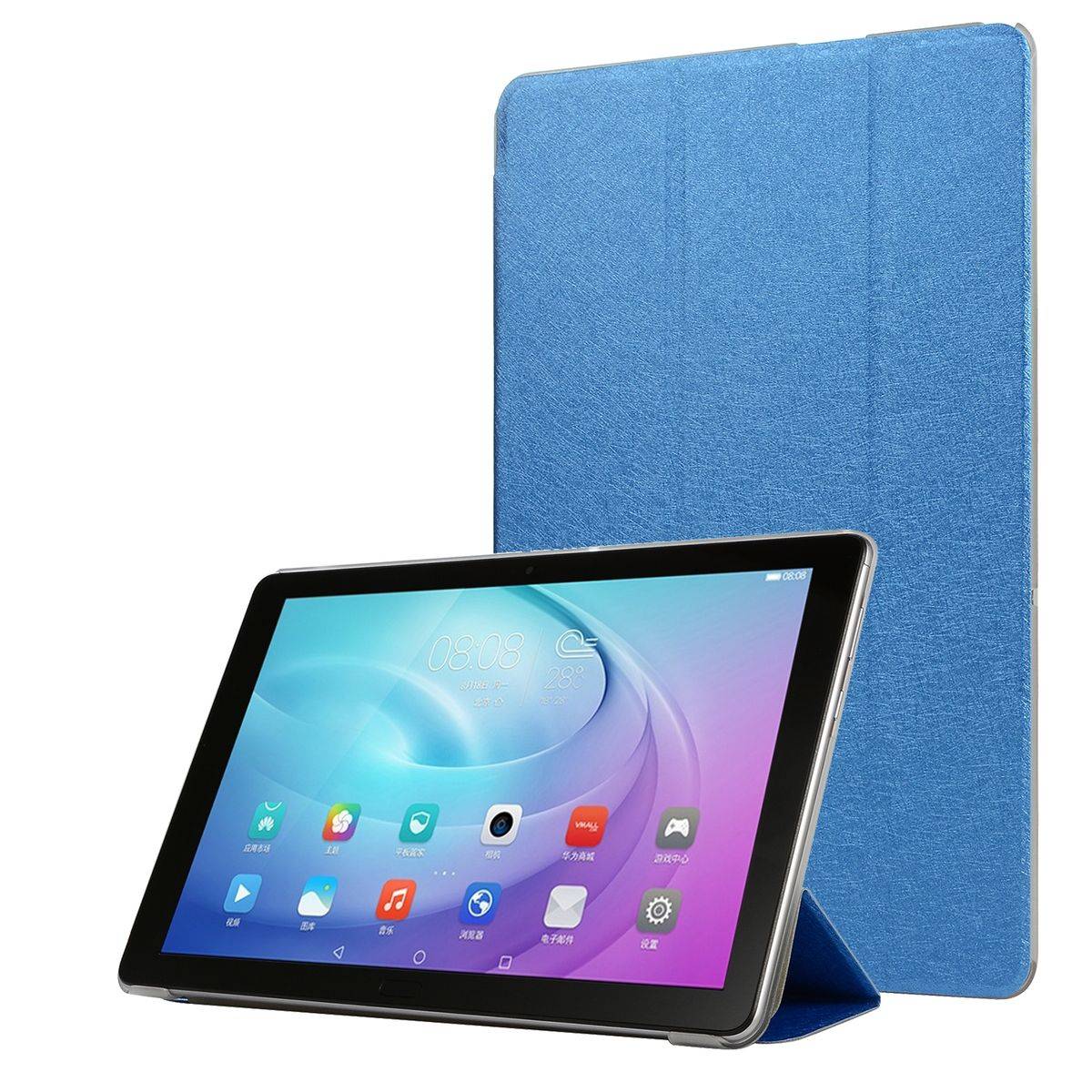 3folt Wake UP Smart Cover Schutz Tasche Etuis Hülle Case für verschiedene Tablet