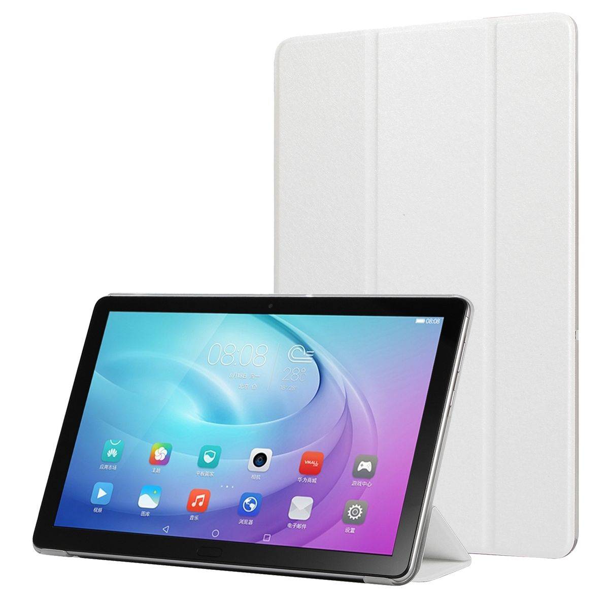 3folt Wake UP Smart Cover Schutz Tasche Etuis Hülle Case für verschiedene Tablet