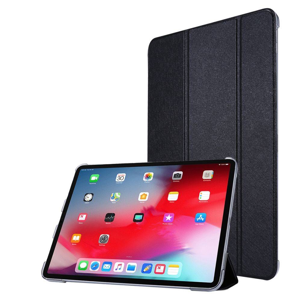 Für Apple iPad Pro 12.9 2020 3 folt Wake UP Smart Cover Tablet Tasche Schwarz