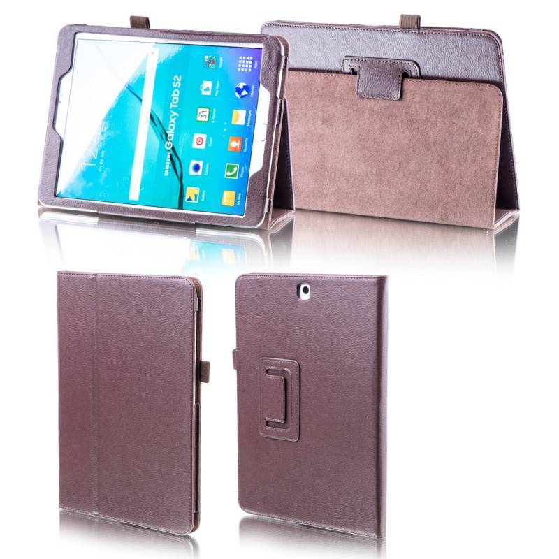 Aufstellbare Kunst-Leder Tasche für Tablet Etuis Hülle Cover Schutz Case Zubehör