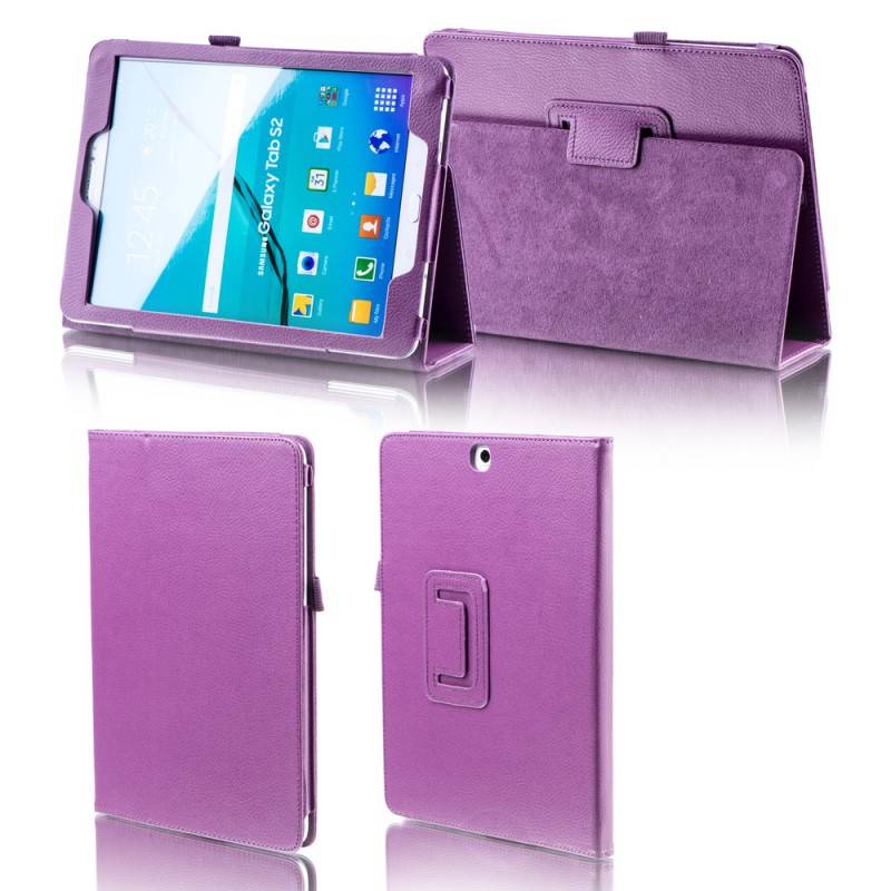 Aufstellbare Kunst-Leder Tasche für Tablet Etuis Hülle Cover Schutz Case Zubehör
