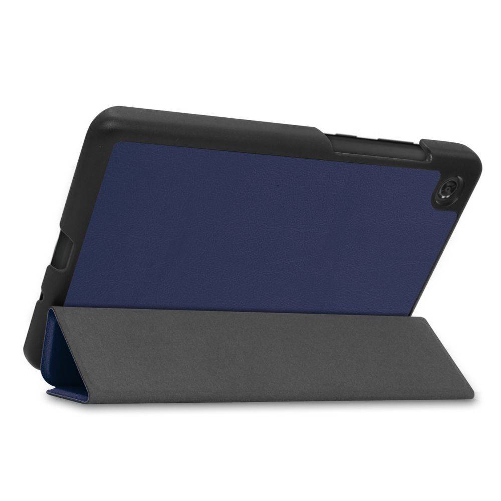 Für Lenovo Tab M7 TB-7305F Tablet Tasche 3 folt Wake UP Smart Cover Etuis Blau