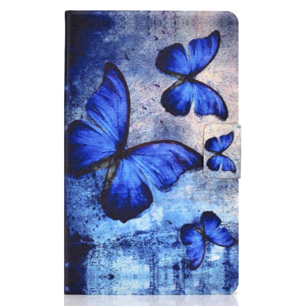 Für Samsung Galaxy Tab A7 T500 / T505 2020 Motiv 60 Tasche Kunst Leder Hülle Etuis