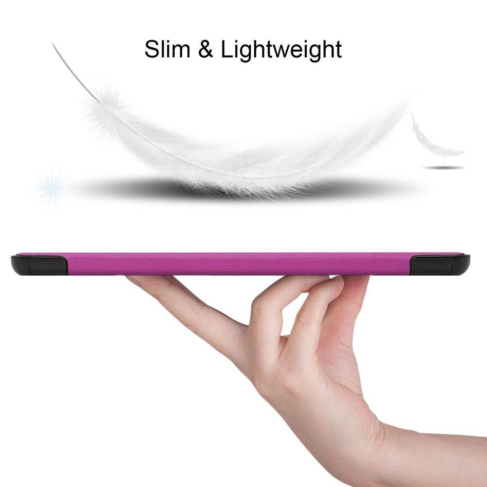 Für Huawei MatePad 2020 10.4 Zoll Tablet Tasche 3 folt Wake UP Smart Cover Etuis Lila