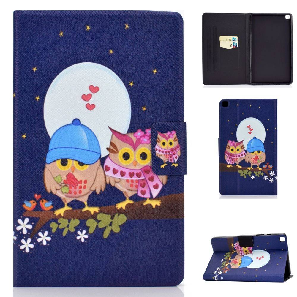 Für Samsung Galaxy Tab A7 T500 / T505 2020 Motiv 76 Tasche Kunst Leder Hülle Etuis
