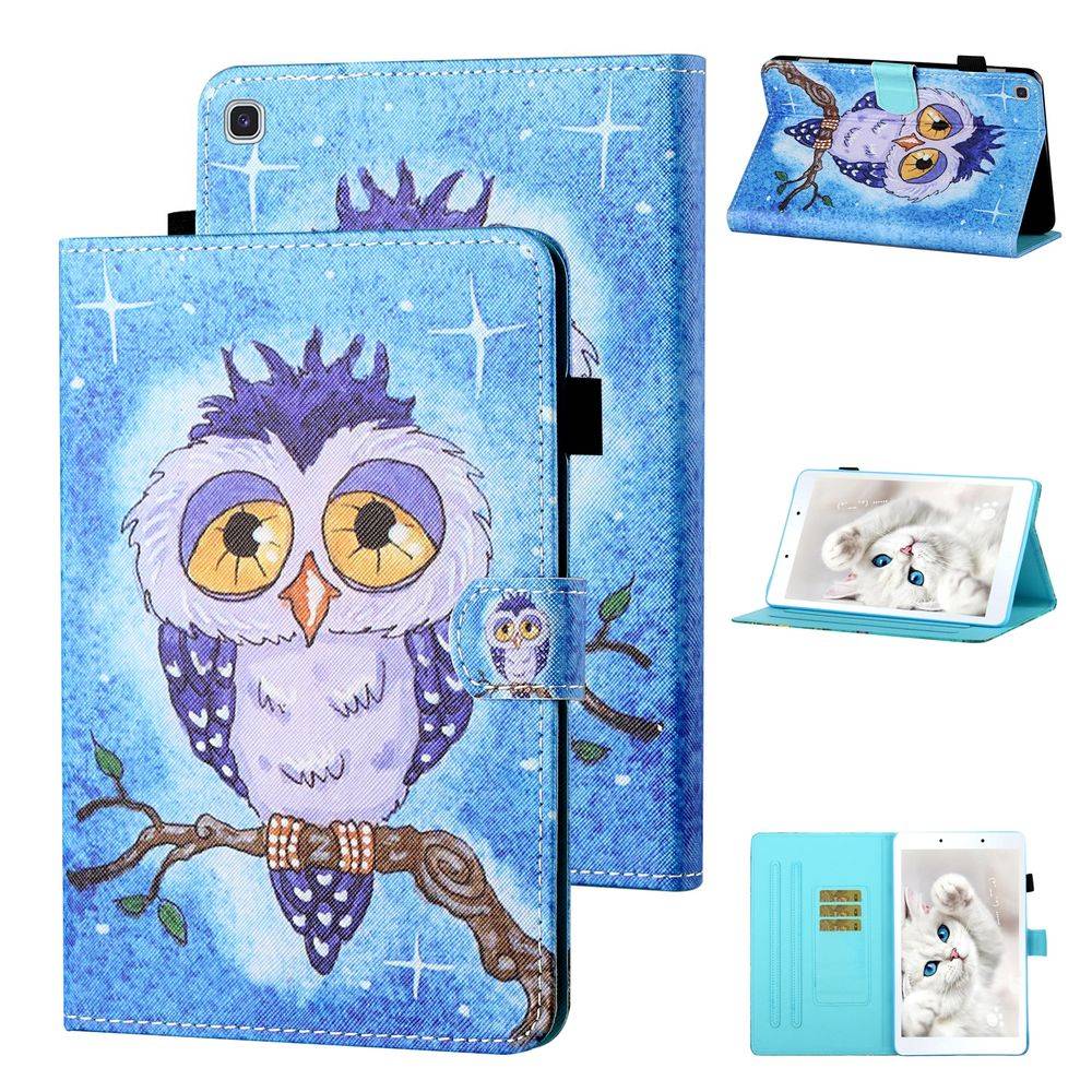 Für Tablet Motiv Muster Tasche Kunst-Leder Hülle Etuis Cover Schutz Case Zubehör