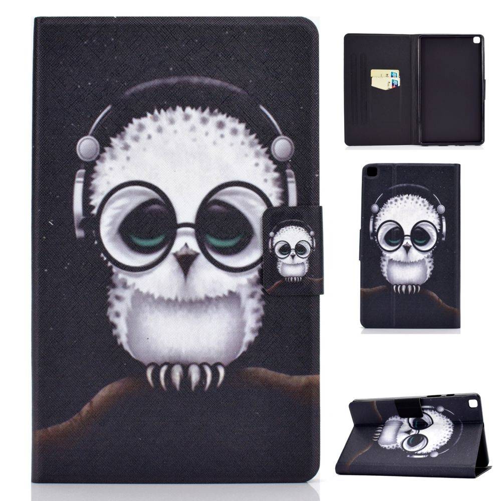 Für Samsung Galaxy Tab A 8.0 2019 T290 T295 Motiv 15 Tasche Kunst Leder Hülle Etuis
