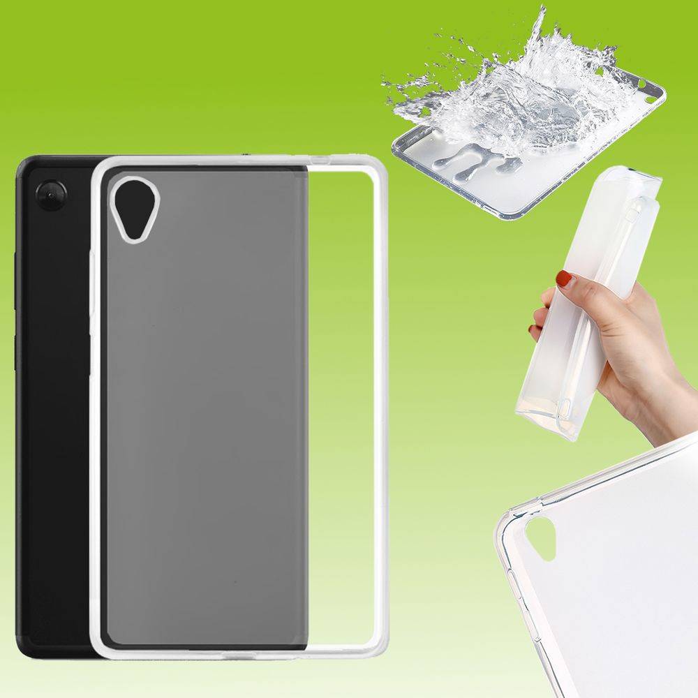 Für Lenovo Tab M8 8.0 2020 TB-8705F Transparent Tablet Tasche Hülle Case TPU Silikon dünn