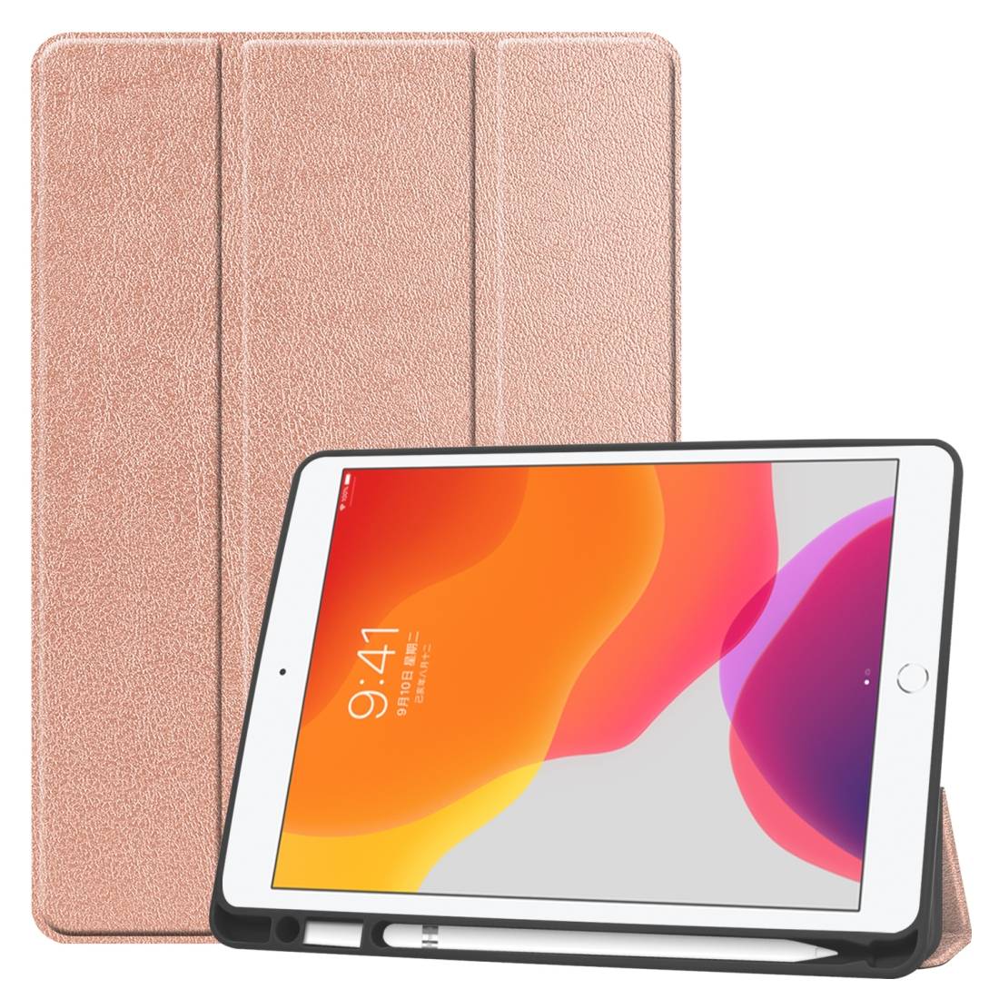Für Tablet 3folt aufstellbares Wake UP Smart Cover Etuis Hülle Schutz Tasche Neu