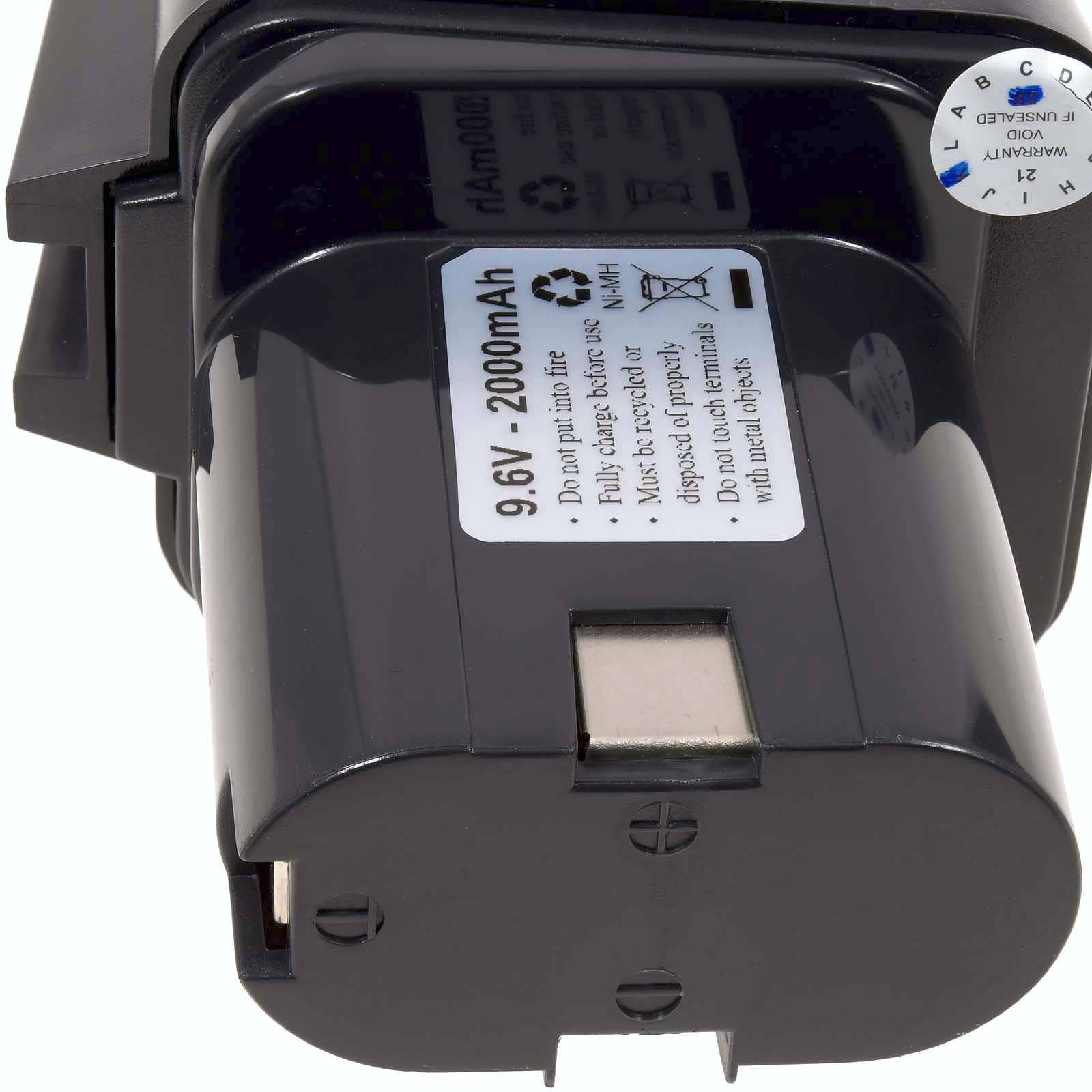 Powery Standardakku für Bohrschrauber Skil 2375-02, 9,6V, NiMH