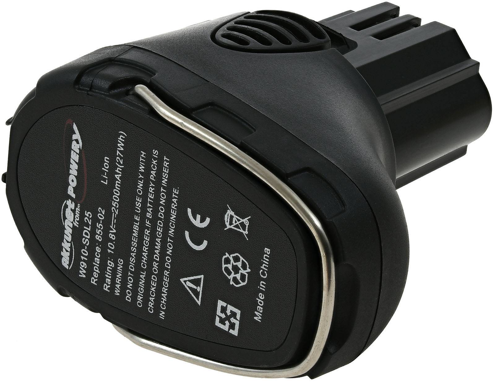 Powery Akku kompatibel mit Dremel Typ 855-45, 10,8V, Li-Ion