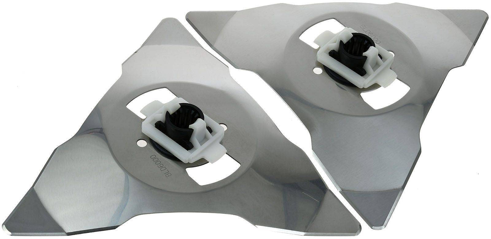 Powery 2x Ersatz-Messer Schneid-Klingen für Mähroboter Robomow RS-, RC-Serie, Edelstahl