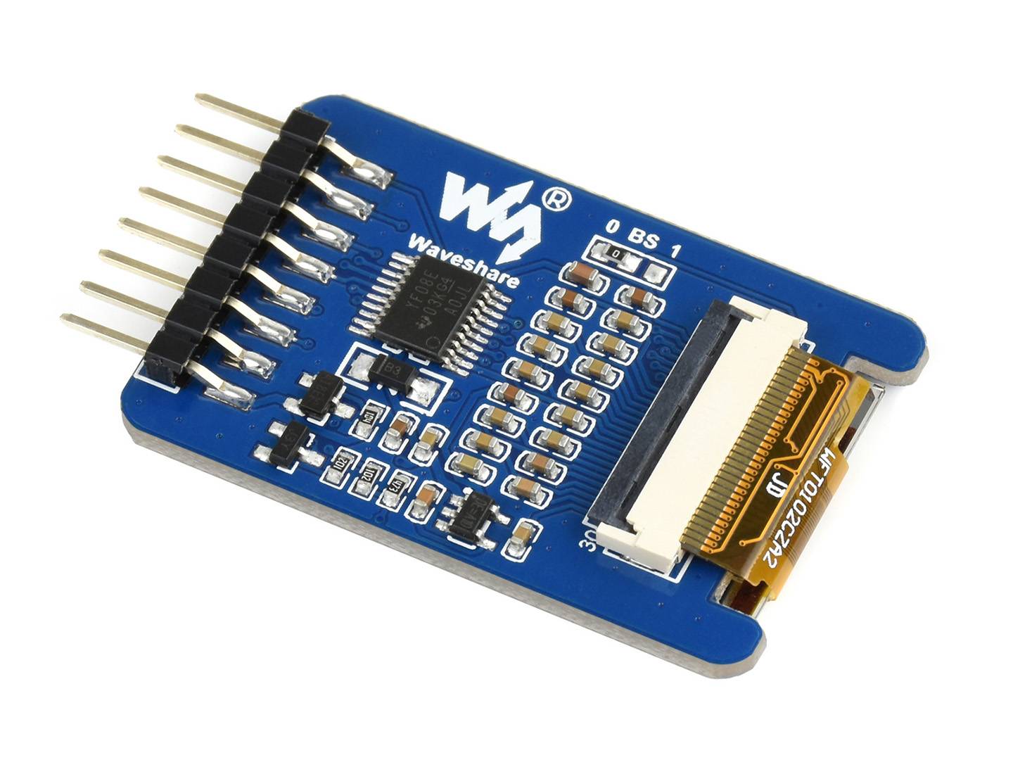 WaveShare 1.02inch E-Ink Display Module 128x80 Black/White for Arduino/Raspberry Pi