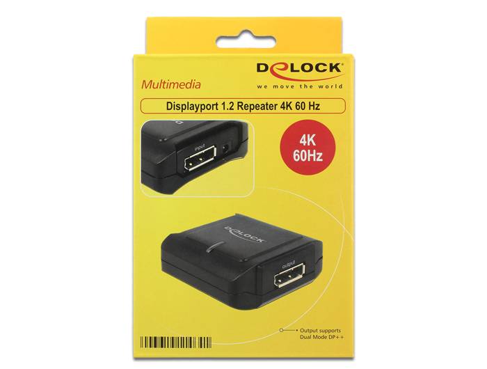DeLOCK Delock Displayport 1.2 Repeater 4K 60 Hz