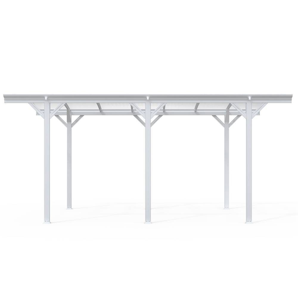 CARPORT FALO - Farbe: Weiß