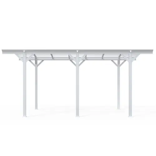 CARPORT FALO - Farbe: Weiß CARPORT FALO - Farbe: Weiß
