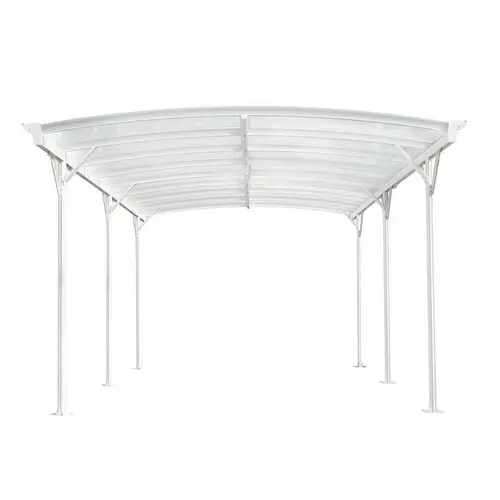 CARPORT FALO - Farbe: Weiß CARPORT FALO - Farbe: Weiß