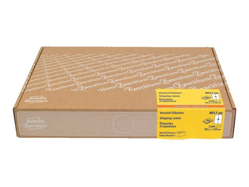 Avery Zweckform - Papier - permanenter Klebstoff - weiß - 99.1 x 139 mm 1200 Etikett(en) (300 Bogen x 4)