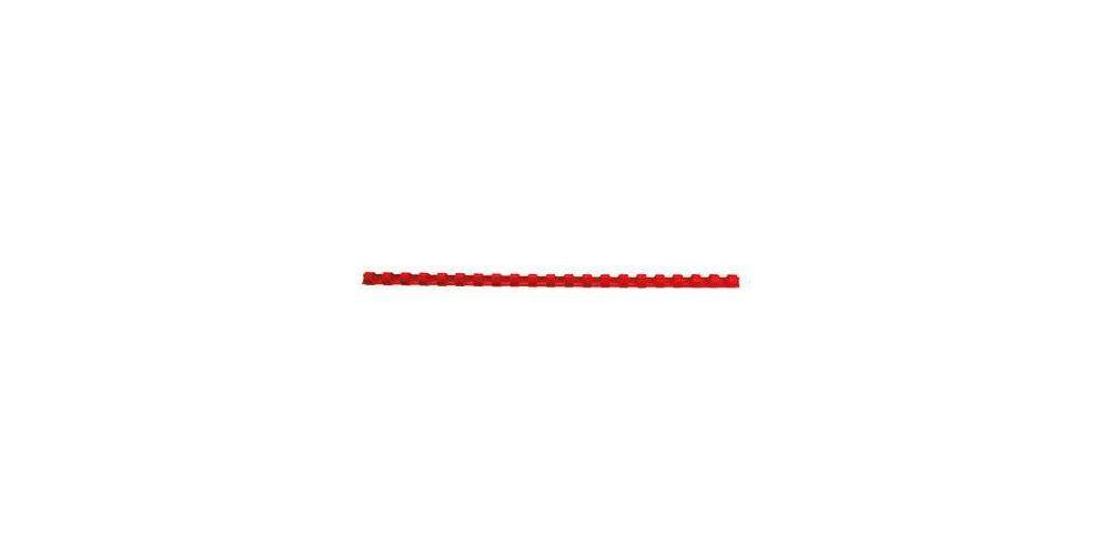 GBC Plastikbindercken CombBind 12mm DIN A4 rot 100 St./Pack.