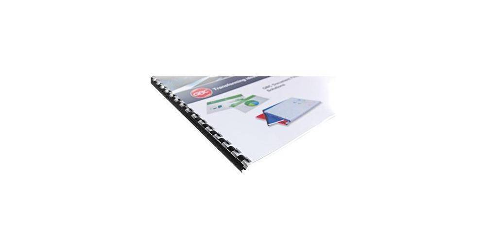 GBC Plastikbindercken CombBind 12mm DIN A4 rot 100 St./Pack.