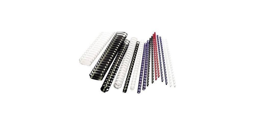 GBC Plastikbindercken CombBind 12mm DIN A4 rot 100 St./Pack.