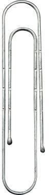 NORICA Büroklammer 2261 50mm gewellt verzinkt 100 St./Pack.