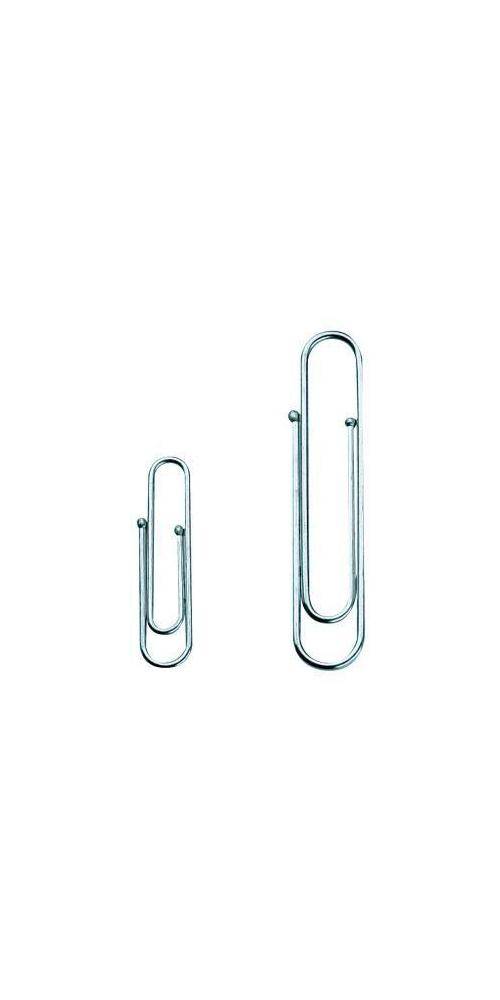 NORICA Broklammer gewellt rund mit Kugelenden 50mm Metall verzinkt
