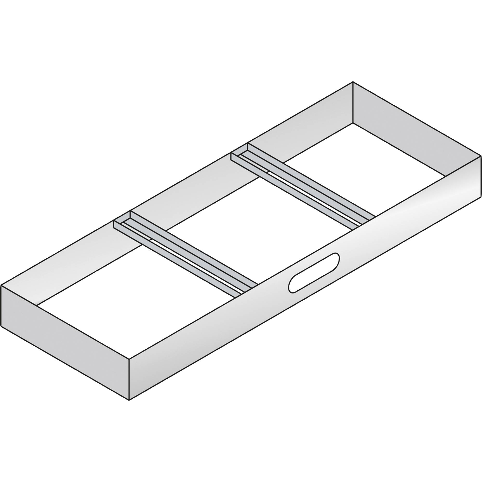 C+P Hängerahmen 32038117021 1200x420mm schwarzgrau