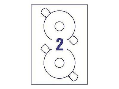 AVERY ZWECKFORM - Avery CD/DVD Labels Classic Size - Weiß - 117 mm rund 200 Etikett(en) (100 Bogen x 2)