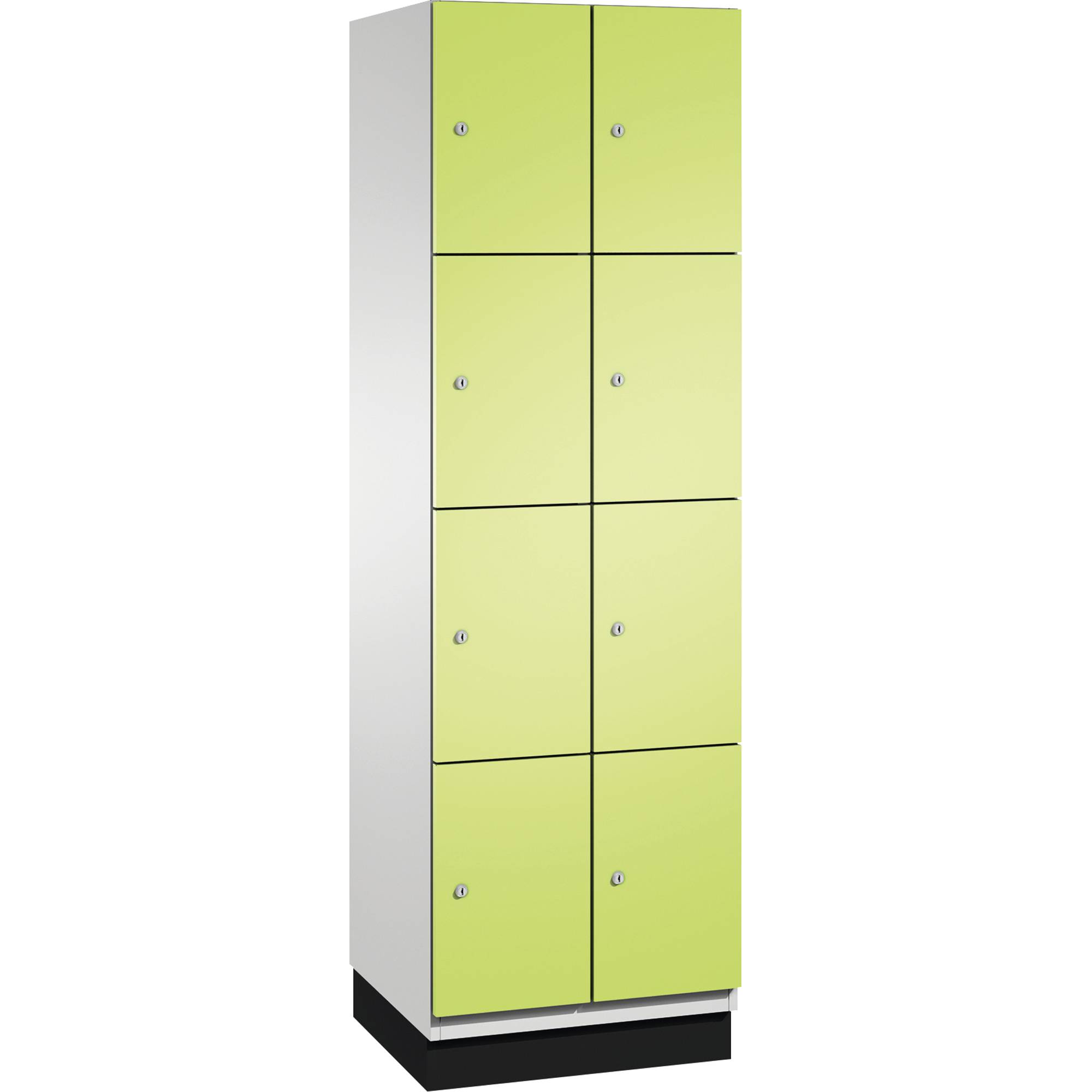 C+P Fächerschrank 4510320S10012 Sockel 8Fächer B600mm lgr/cgn