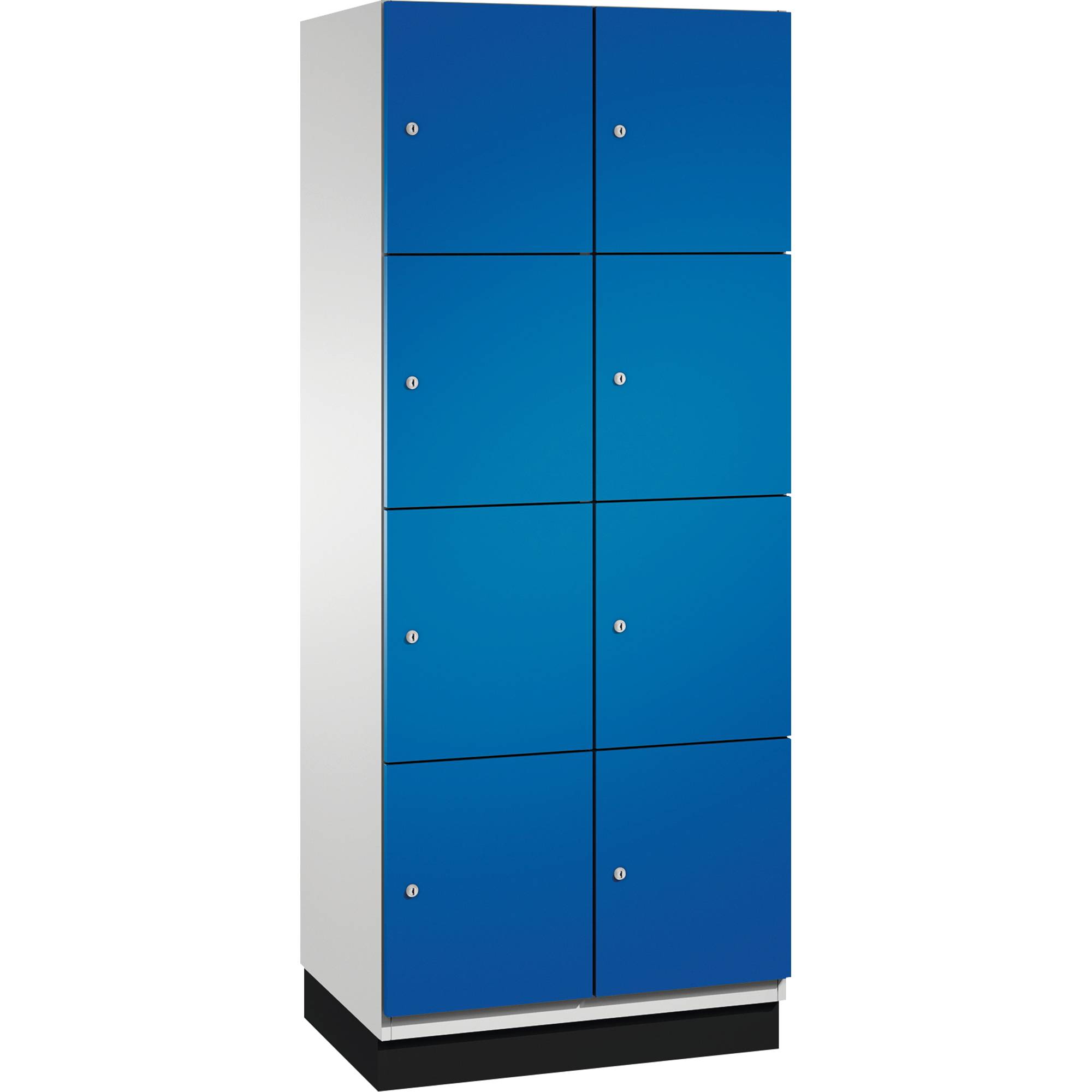 C+P Fächerschrank 4510322S10010 Sockel 8Fächer B800mm lgr/ebl