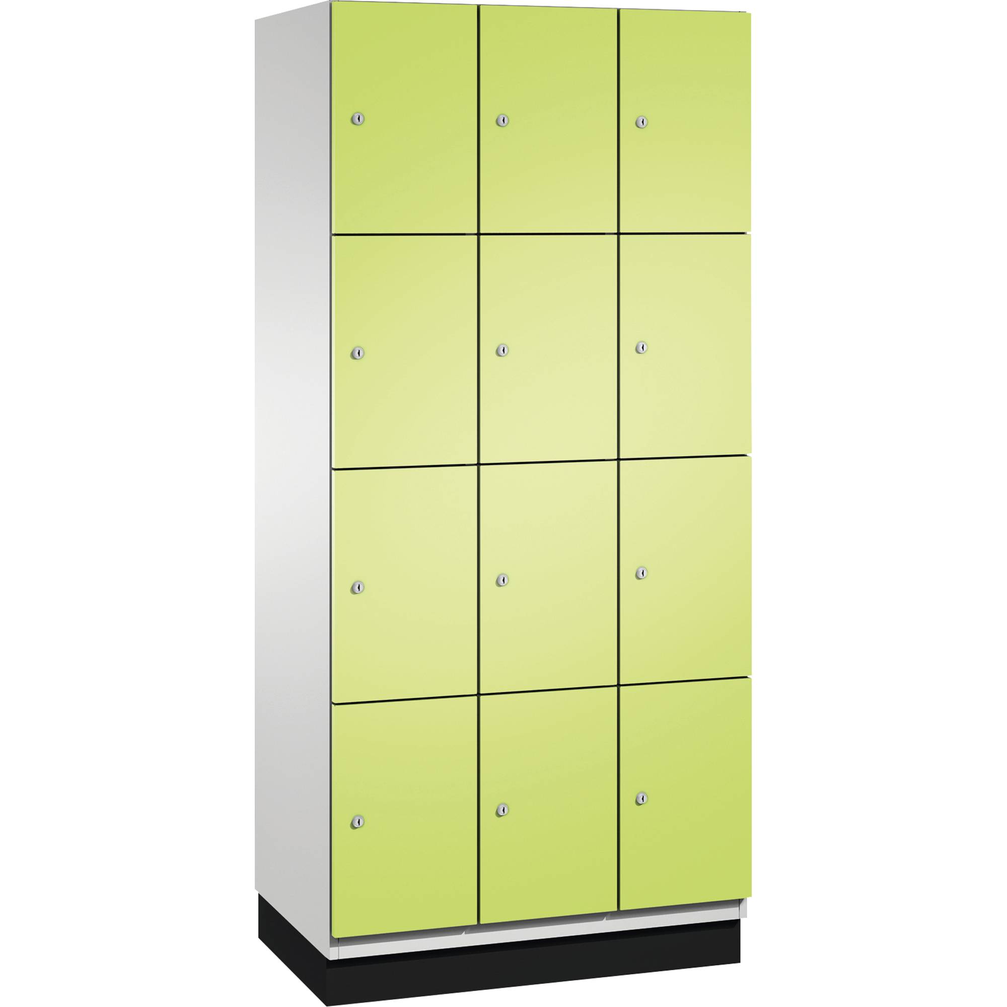 C+P Fächerschrank 4510330S10012 Sockel 12Fächer B900mm lgr/cgn