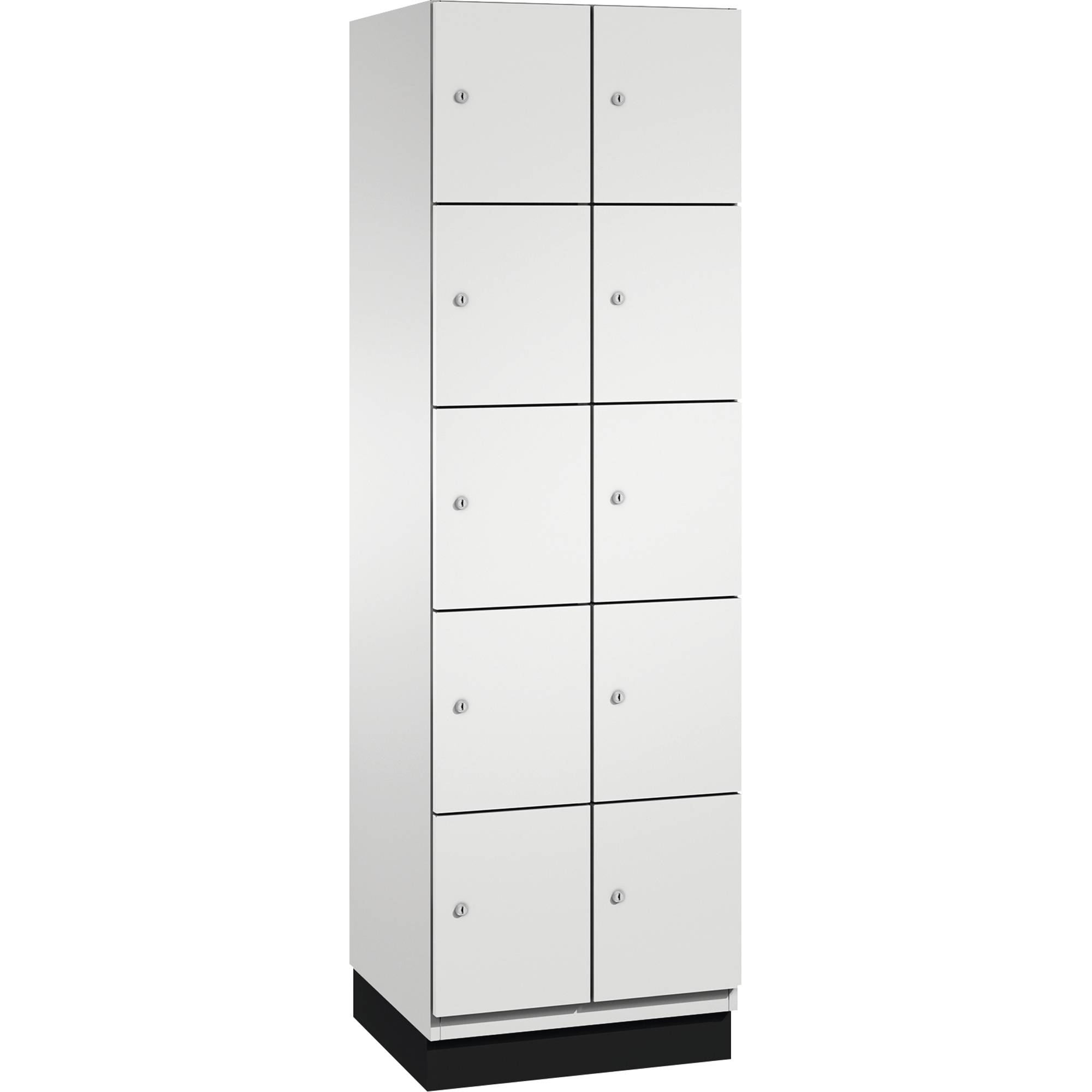 C+P Fächerschrank 4510420S10010 Sockel 10Fächer B600mm lgr/lgr