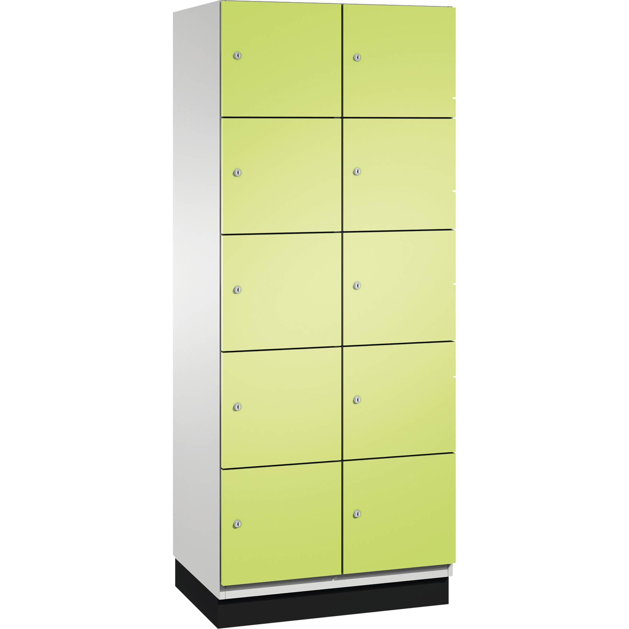 C+P Fächerschrank 4510422S10009 Sockel 10Fächer B800mm lgr/cgn