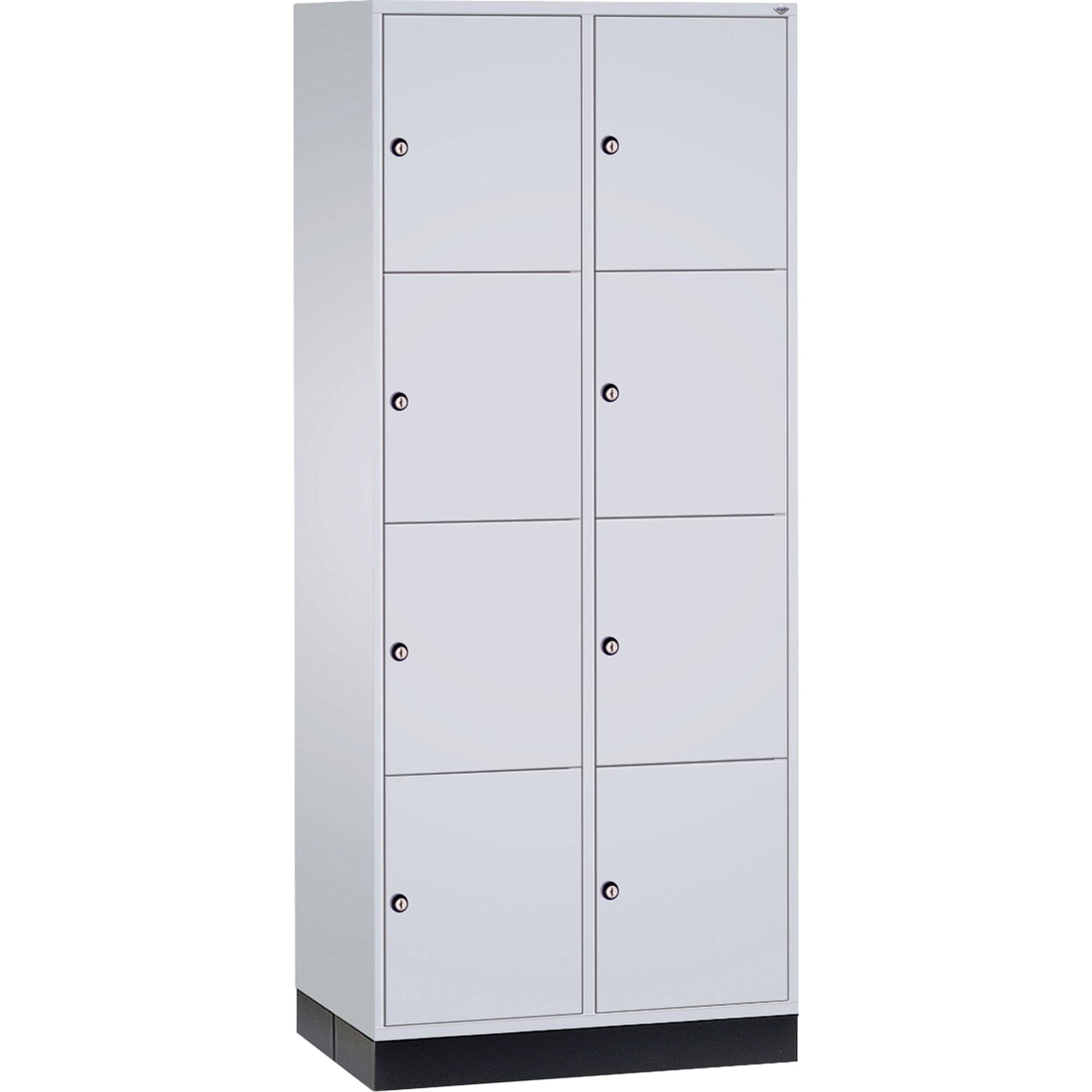 C+P Schließf.schrank 8470203S10007 8Fächer 1950x820x600mm lgr/lgr