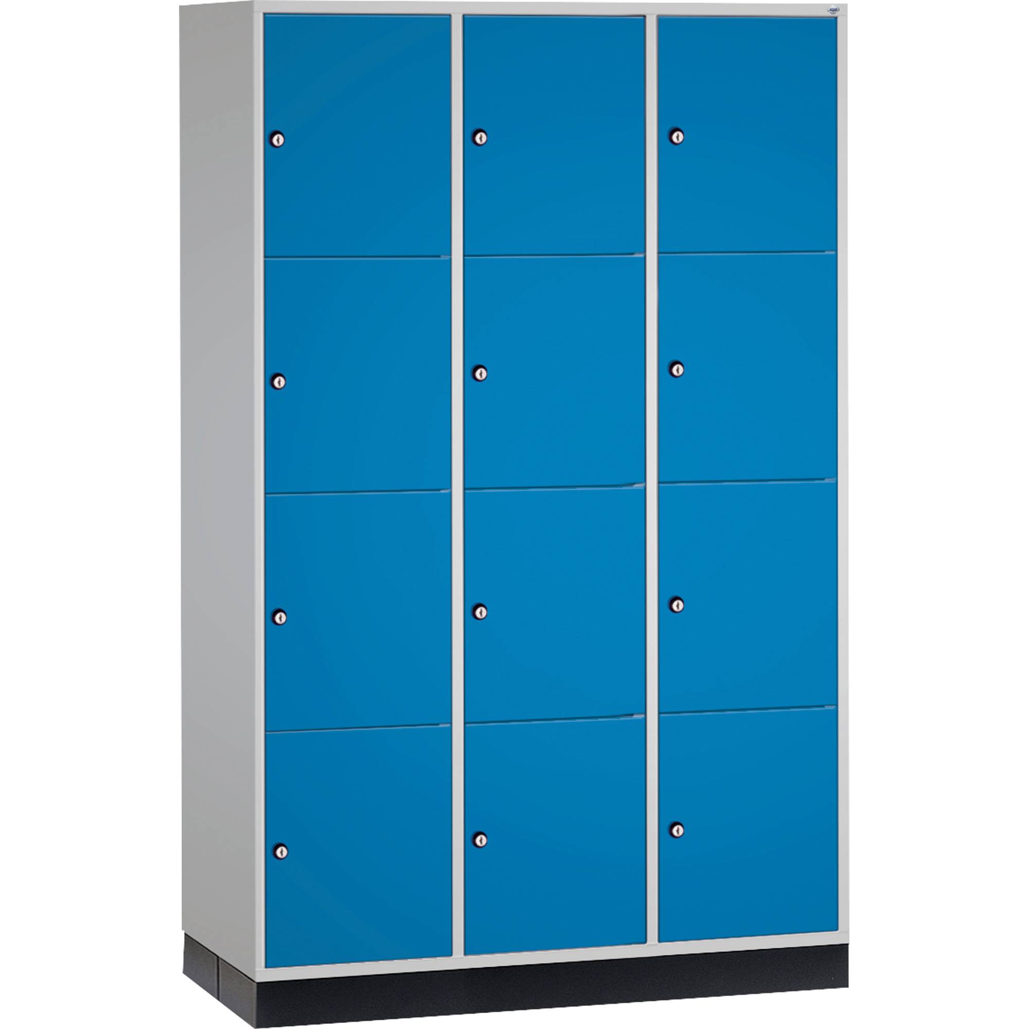 C+P Schließf.schrank 8470303S10006 12Fächer 1950x1220x600mm lgr/lbl