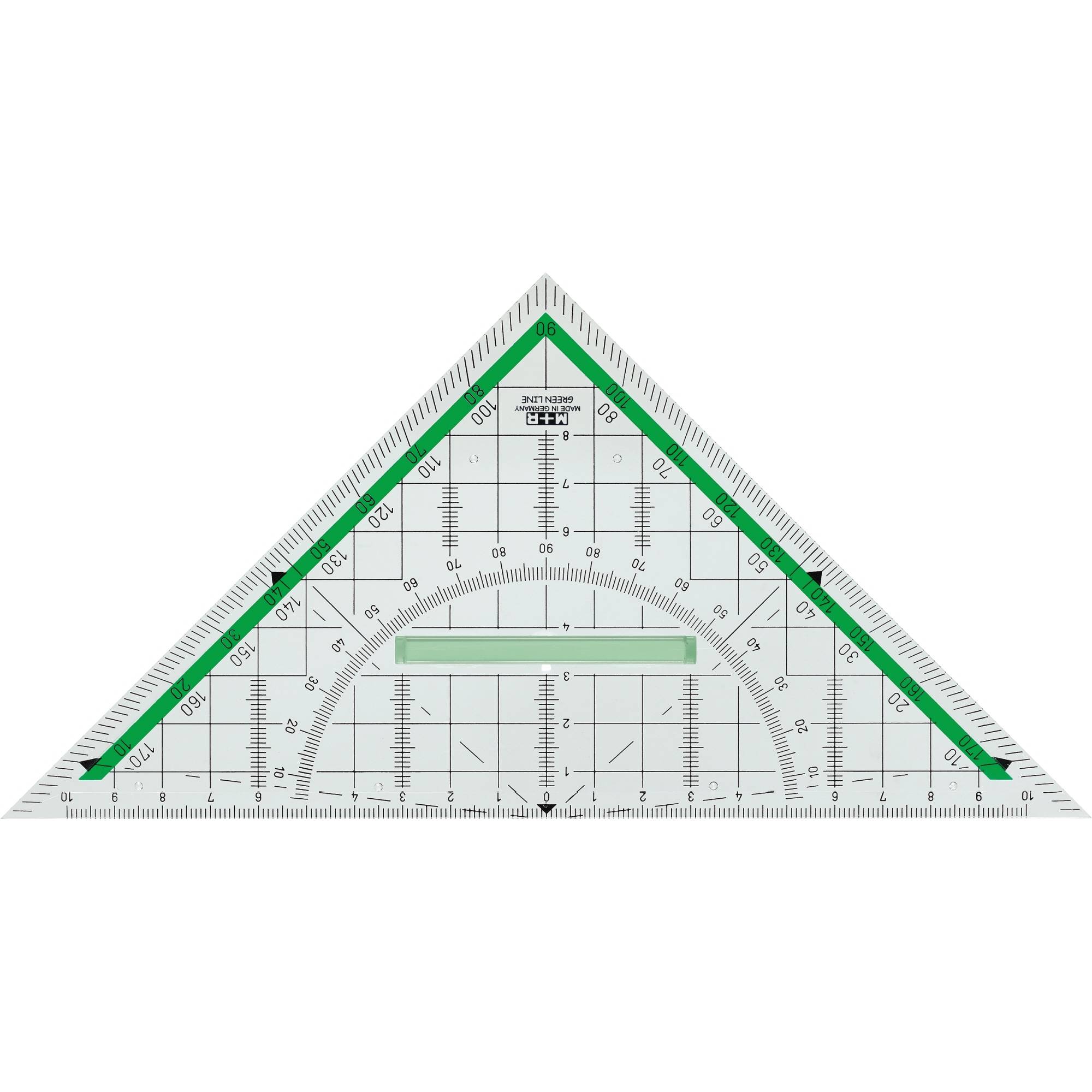 M+R Zeichendreieck Green Line 723230810 22cm