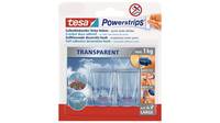 TESA 58813-00000-20, Indoor, Universalhaken, Transparent, 1 kg, Rechteck, 2 Stück(e)
