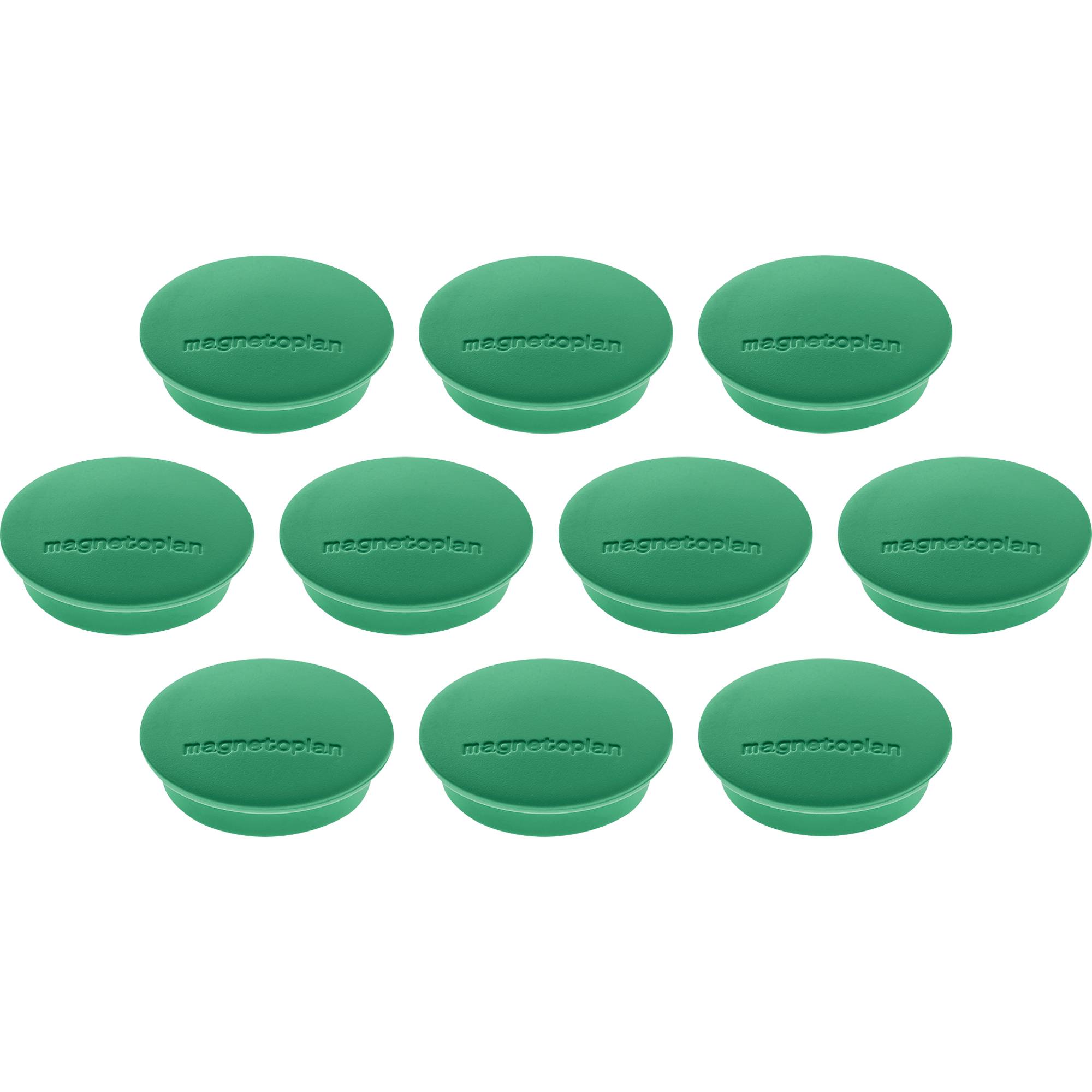 magnetoplan Magnet Discofix Junior 1662105 34mm grün 10St.