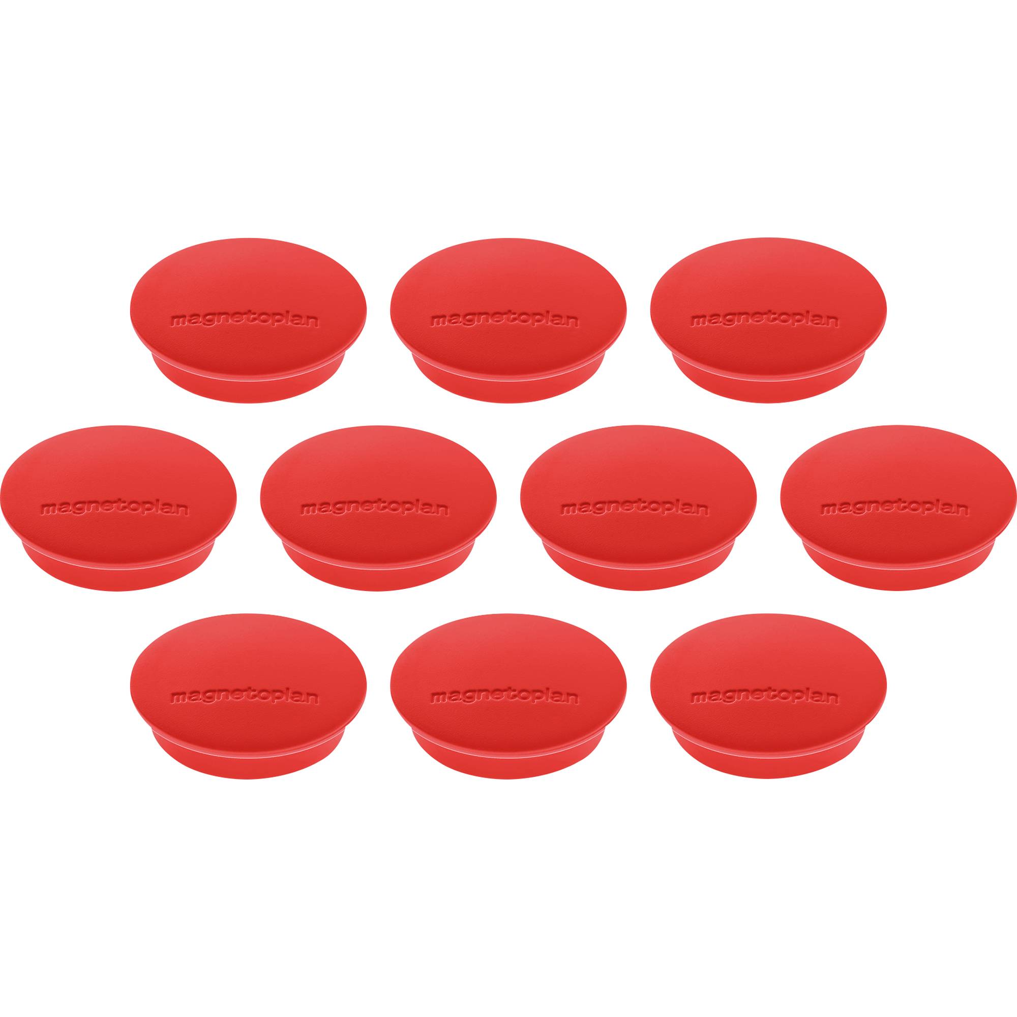 magnetoplan Magnet Discofix Junior 1662106 34mm rot 10St.