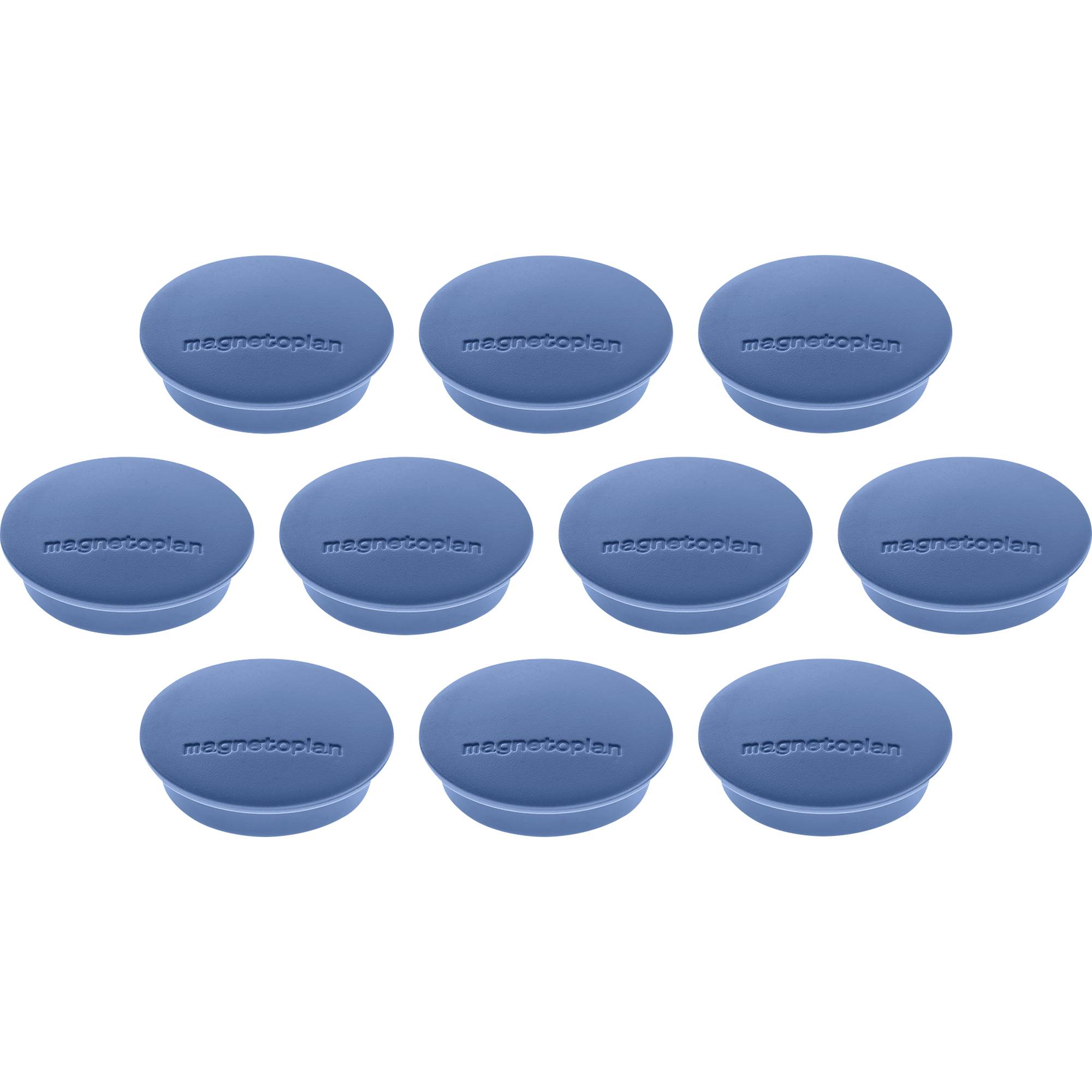 magnetoplan Magnet Discofix Junior 1662114 34mm dunkelblau 10St.