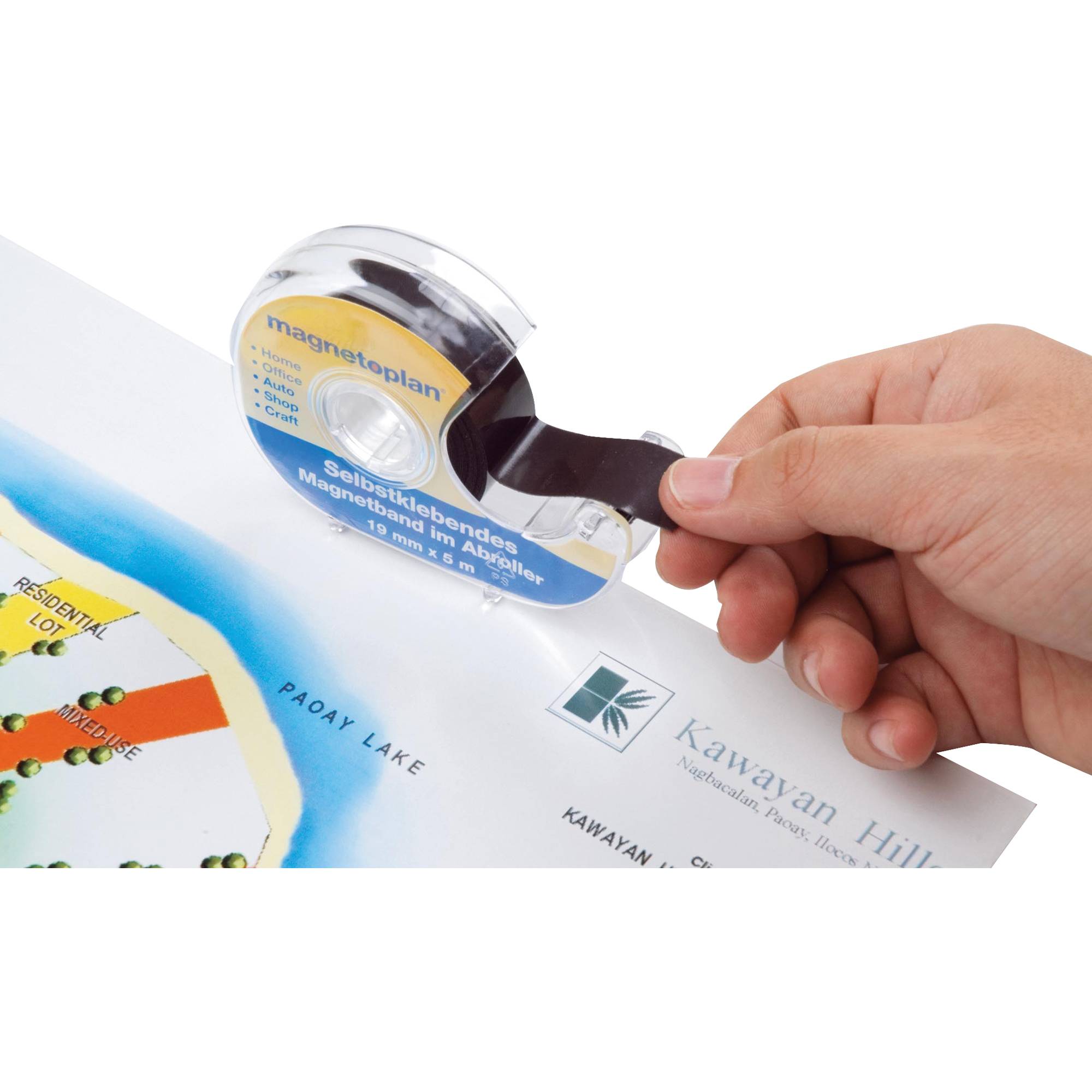 magnetoplan Magnetband 15510 Spender sk 19mmx5m