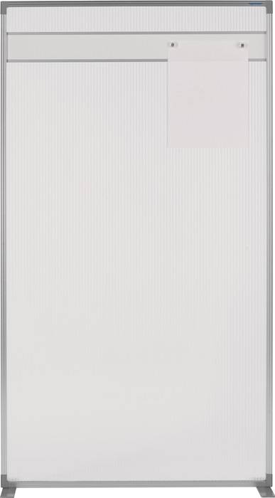 Raumteiler Acryl,m.Magnetleiste tranparent B1000xH1800mm MAGNETOPLAN