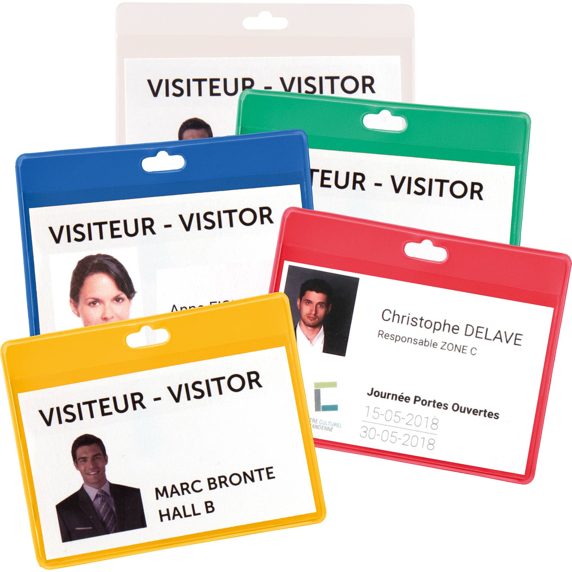 DJOIS Namensschild 200430 tr 30 St./Pack.