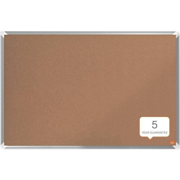 Kork-Notiztafel Premium Plus Aluminiumrahmen 900x600mm kork