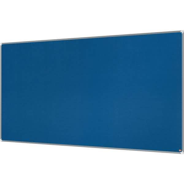 Filz-Notiztafel Premium Plus Aluminiumrahmen 2400x1200mm blau