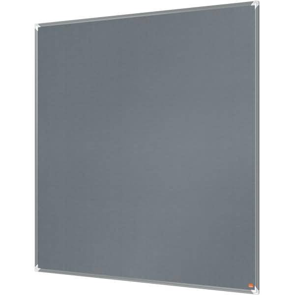 Filz-Notiztafel Premium Plus Aluminiumrahmen 1200x1200mm grau