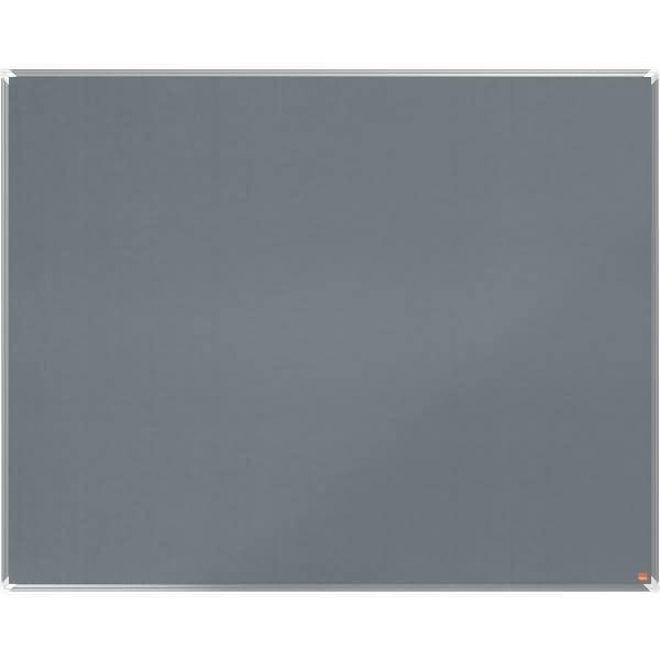 Filz-Notiztafel Premium Plus Aluminiumrahmen 1500x1200mm grau